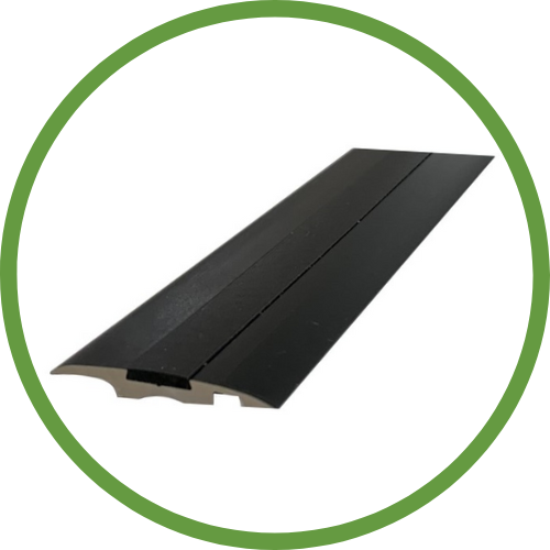 Black Aluminium Edging for Garage Carpet - Australia 