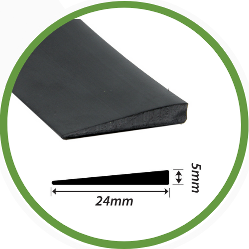 Garage Carpet Rubber Bevel Edging Australia 