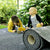 Kids on garage carpet - Australia 